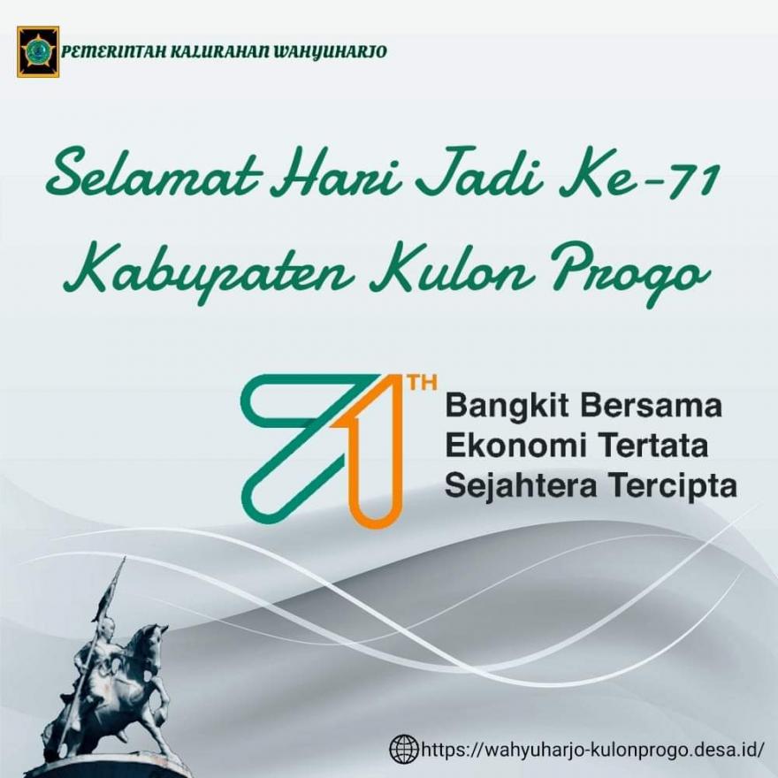 Hari Jadi Ke-71 Kabupaten Kulon Progo