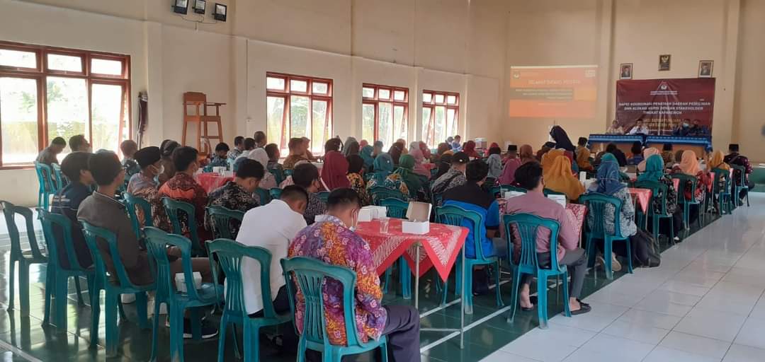 Menghadapi Pemilu 2024 Mendatang, 4 Kapanewon Rakor Bersama KPU di Wahyuharjo 