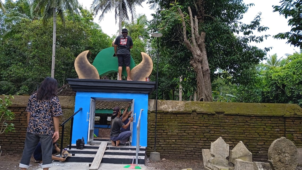 Situs Pemakaman Kyai Batok Bolu Dipugar